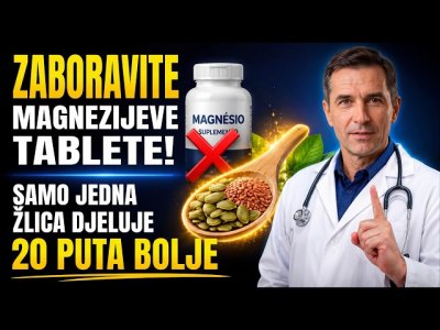 Prije nego kupite magnezij, pogledajte ovo - hrana djeluje 20 puta bolje - Dr. Nikola Kralj