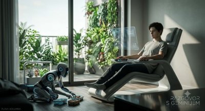 Umjetna Inteligencija, robotski rad i ljudske bolesti u budućnosti zbog nerada