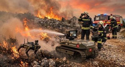 Umjetna Inteligencija u praksi, roboti vatrogasci na požarištima