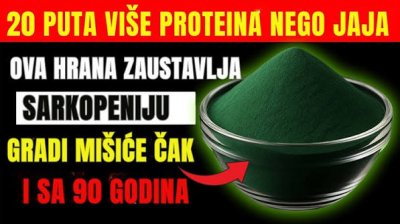 Zaboravite Jaja! Ova Jeftina Hrana GRADE Mišiće BRŽE Dok Starite!