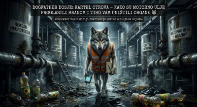 VELIKI DOGFATHER DOSJE: KARTEL OTROVA – KAKO SU MOTORNO ULJE PROGLASILI HRANOM I TIHO VAM UNIŠTILI ORGANE 🐺