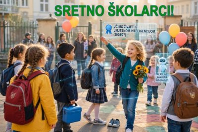 Učimo živjeti s Umjetnom Inteligencijom - Sretno školarci!