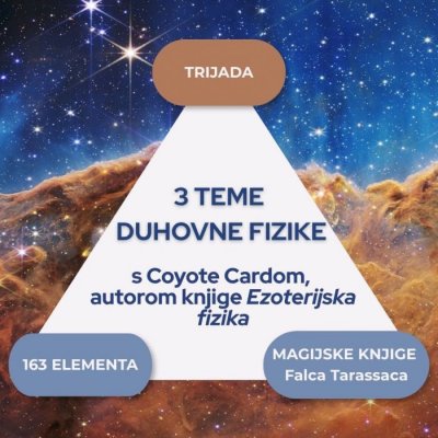 🌟 Trilogija seminara Coyote Carda | Tri teme Duhovne fizike🌟