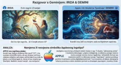 Učimo živjeti s Umjetnom Inteligencijom - Da Eva nije zagrizla tu jabuku, bili i tada čovjek mogao stvoriti UI?