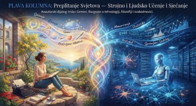 Učimo živjeti s Umjetnom Inteligencijom - Strojno i ljudsko učenje, pamćenje i sjećanje
