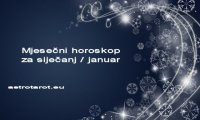 Mjesečni horoskop za siječanj / januar 2023.