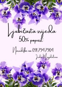 Konzultacije srijedom uz popust, cijelu 2026 g. 💜💜💜
